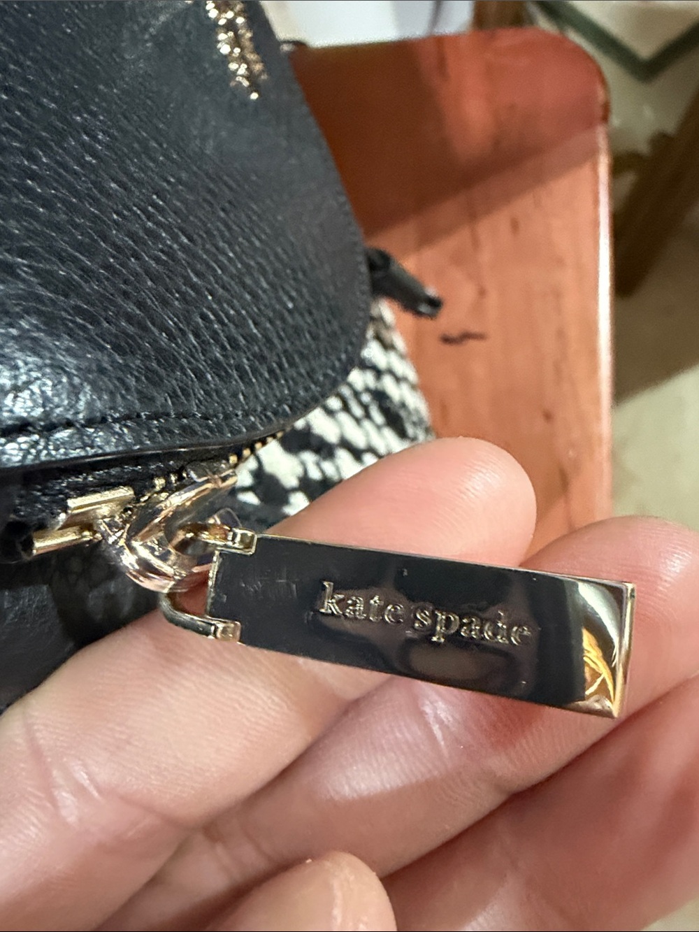 kate spade Black & white Mini Backpack - Picture 2 of 8